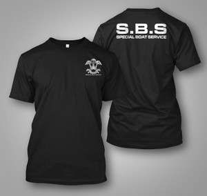 SBS Special Boat Service Black T-Shirt SBS Special Boat Service Black T-Shirt