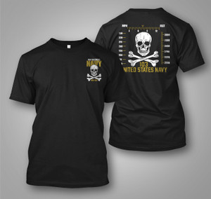 NEW Navy Jolly Rogers VFA-103 Black T - SHIRT NEW Navy Jolly Rogers VFA-103 Black T - SHIRT