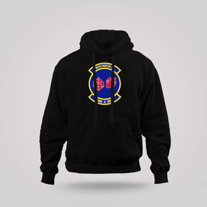 90th Fighter Squadron Logo Black Hoodie 90th Fighter Squadron Logo Black Hoodie