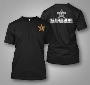 U.S. Secret Service Honor & Protect Black T-Shirt