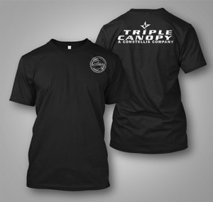 NEW Triple Canopy Constellis High Threat Protection Black Tshirt NEW Triple Canopy Constellis High Threat Protection Black Tshirt
