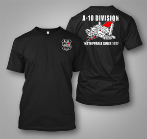 NEW USAF United States Air Force Warthog A-10 Squadron Black T-SHIRT NEW USAF United States Air Force Warthog A-10 Squadron Black T-SHIRT