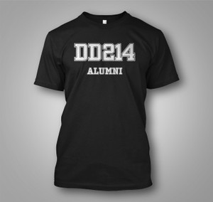 DD-214 Alumni From American Warrior Veteran black T Shirt DD-214 Alumni From American Warrior Veteran black T Shirt