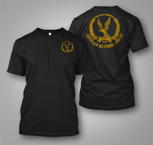 New Rare Egyptian Egypt Police Logo Black T-shirt New Rare Egyptian Egypt Police Logo Black T-shirt