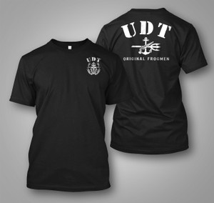 Underwater Demolition Team (UDT) Frogmen Black T-Shirt Underwater Demolition Team (UDT) Frogmen Black T-Shirt