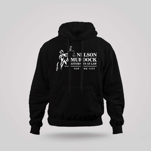 Nelson and murdock Black Hoodie Nelson and murdock Black Hoodie
