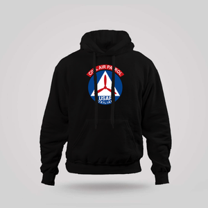 Civil Air Patrol USAF Auxiliary Logo Black Hoodie Civil Air Patrol USAF Auxiliary Logo Black Hoodie