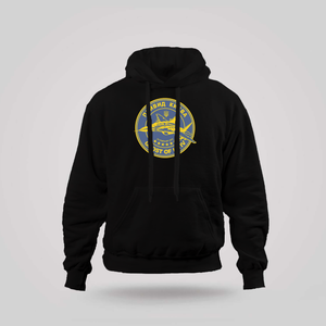 Ghost of Kyiv MiG-29 Black Hoodie Ghost of Kyiv MiG-29 Black Hoodie