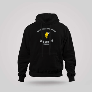 South African Defence Force Ops Medics Veteran Black Hoodie South African Defence Force Ops Medics Veteran Black Hoodie