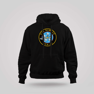 USS Nimitz Navy Aircraft Carrier Black Hoodie USS Nimitz Navy Aircraft Carrier Black Hoodie