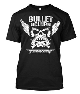 Bullet Club Tekken Black T Shirt Bullet Club Tekken Black T Shirt