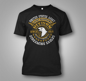 NEW LIMITED US Army 101ST Airborne Division Soldier Veteran Black T-Shirt NEW LIMITED US Army 101ST Airborne Division Soldier Veteran Black T-Shirt