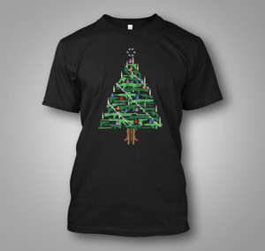Military Humor All I Want For Xmas Black T-Shirt Military Humor All I Want For Xmas Black T-Shirt