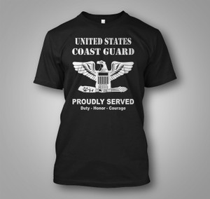 US Coast Guard O-6 Captain O6 CAPT Senior Officer USCG Black T Shirt US Coast Guard O-6 Captain O6 CAPT Senior Officer USCG Black T Shirt