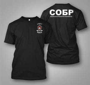 SOBR Lynx Russian Special Forces Black T-Shirt SOBR Lynx Russian Special Forces Black T-Shirt
