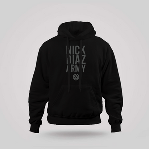 NDA Nick Diaz Army Jiu Jitsu MMA Legend Black Hoodie NDA Nick Diaz Army Jiu Jitsu MMA Legend Black Hoodie