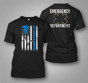 Er Nurse Emergency Room Black T-Shirt Er Nurse Emergency Room Black T-Shirt