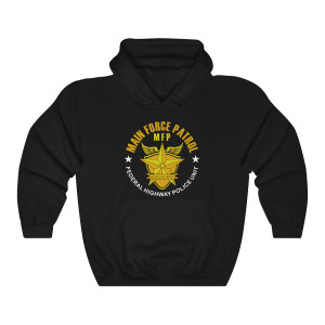 MFP Main Force Patrol Black Hoodie MFP Main Force Patrol Black Hoodie