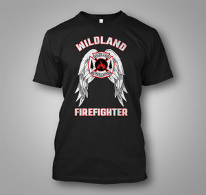 Wildland Firefighter Black T-Shirt Wildland Firefighter Black T-Shirt