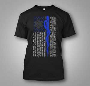 EMT Oath A Calling of Comfort Black T-Shirt EMT Oath A Calling of Comfort Black T-Shirt
