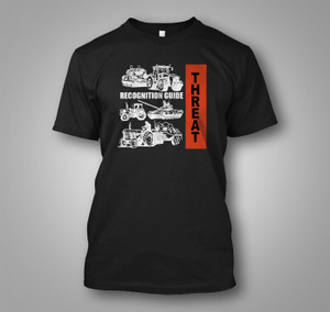 Ukraine Threat Recognition Black T-Shirt Ukraine Threat Recognition Black T-Shirt