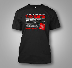 F-11D Blaster Star Wars Parody Stormtrooper's Lost Blaster Black T-Shirt F-11D Blaster Star Wars Parody Stormtrooper's Lost Blaster Black T-Shirt