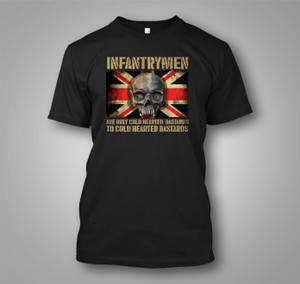 Infantrymen Cold Hearted Black T-Shirt Infantrymen Cold Hearted Black T-Shirt