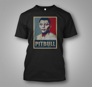 Isaac Pitbull Cruz El Tank Glazer Mexican Boxer Boxing Funny Black T-Shirt