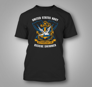 Navy Rescue Swimmer "So Others May Live" Rescue Swimmer Black T-Shirt Navy Rescue Swimmer "So Others May Live" Rescue Swimmer Black T-Shirt