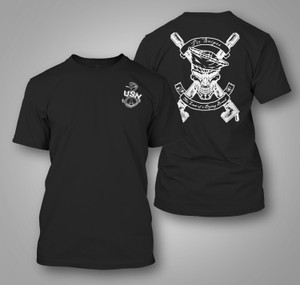 1893 Chief Machinist's Mate US Navy Black T-Shirt 1893 Chief Machinist's Mate US Navy Black T-Shirt