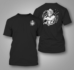 Navy Shellback Line Crossing Equator Neptune's Domain Shellback Crossing the Line Black T-Shirt Navy Shellback Line Crossing Equator Neptune's Domain Shellback Crossing the Line Black T-Shirt