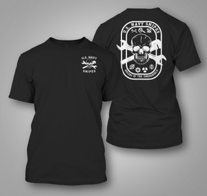 Navy SNIPE Engineering "Rulers of the Underworld" Navy Black T-Shirt Navy SNIPE Engineering "Rulers of the Underworld" Navy Black T-Shirt