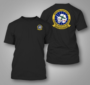 VXE-6 Puckered Penguins Operation Deep Freeze Black T-Shirt VXE-6 Puckered Penguins Operation Deep Freeze Black T-Shirt