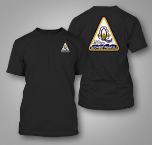 Naval Air Station Quonset Black T-Shirt Naval Air Station Quonset Black T-Shirt