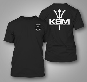 KSM Kommando Spezialkräfte Marine Black T-Shirt KSM Kommando Spezialkräfte Marine Black T-Shirt