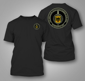 Germany Police PSA BPOL Bundespolizei GSG 9  Black t-Shirt Germany Police PSA BPOL Bundespolizei GSG 9  Black t-Shirt