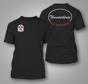 US Air Force Thunderbirds Military Black t-Shirt US Air Force Thunderbirds Military Black t-Shirt