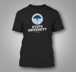 Kyoto University Unisex Kyoto Japan College Black T-Shirt Kyoto University Unisex Kyoto Japan College Black T-Shirt
