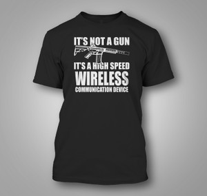 It's Not A Gun USA Patriotic Black T-Shirt It's Not A Gun USA Patriotic Black T-Shirt