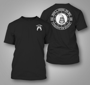 2nd Amendment Don't Tread On Me 1776 Right to Bear Arms Black T-Shirt 2nd Amendment Don't Tread On Me 1776 Right to Bear Arms Black T-Shirt