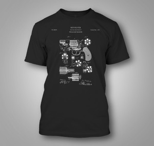 Colt Revolver Gun Lover Pistol Firearm Black T-Shirt Colt Revolver Gun Lover Pistol Firearm Black T-Shirt