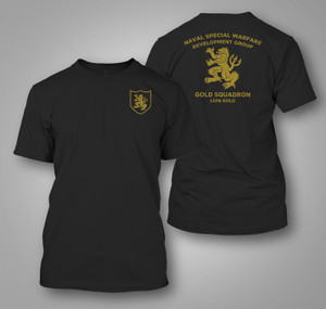 Gold Squadron US Army Special Force Lion Gold NSWDG Devgru Seal Team Six Black T-Shirt Gold Squadron US Army Special Force Lion Gold NSWDG Devgru Seal Team Six Black T-Shirt