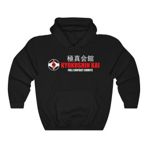 Kyokushin Karate Kumite Black Hoodie Kyokushin Karate Kumite Black Hoodie