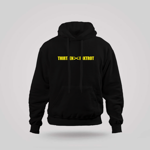 US Army Fire Support Specialist Data MOS Thirteen Foxtrot 13F Veteran Black Hoodie