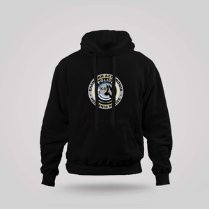 New Greek Greece Hellenic Police K-9 Dog Unit Logo Black Hoodie