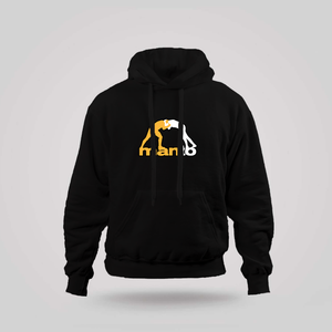 New MANTO Brazilian Jiu Jitsu Logo Black Hoodie