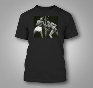 Sugar Ray Robinson Knocks Out Jimmy Doyle Black T-Shirt Sugar Ray Robinson Knocks Out Jimmy Doyle Black T-Shirt