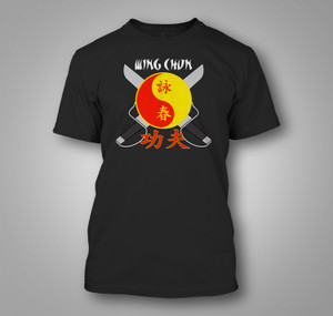 New Grand Master Ip Man Wing Chun Tsun Kungfu Black T-Shirt