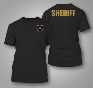 New Sheriff MiddleSex County New Jersey NJ Police United Black T-Shirt New Sheriff MiddleSex County New Jersey NJ Police United Black T-Shirt