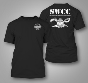 SWCC Army Naval Special Warfare Combatant Craft Crewmen Black T - SHIRT SWCC Army Naval Special Warfare Combatant Craft Crewmen Black T - SHIRT